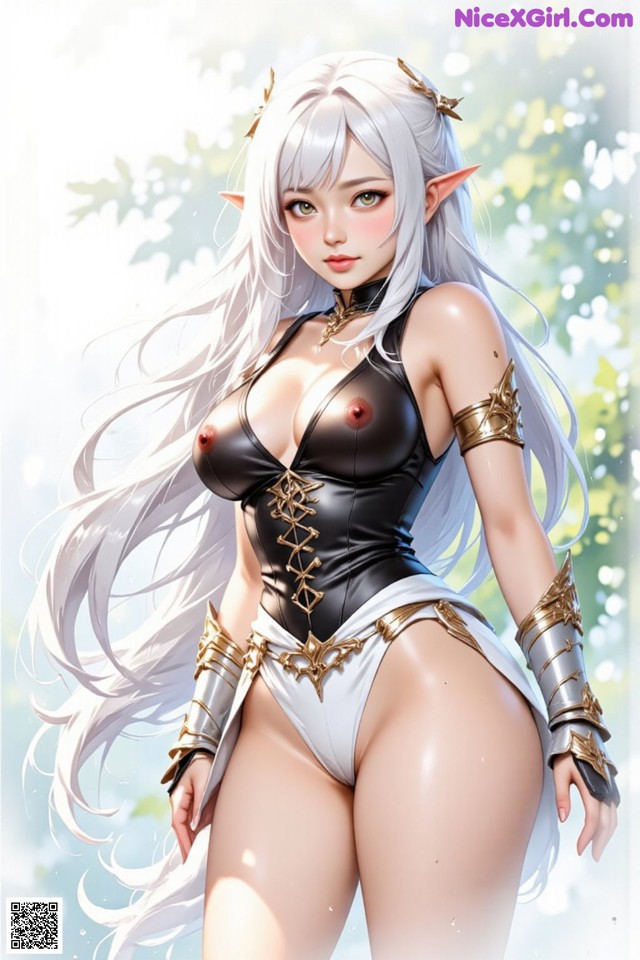 Hentai - Her Silver Hair Dances with the Blade Set.1 20250215 Part 13