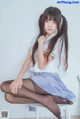 Coser @ 桜 桃 喵 Vol.068: 校服 黑丝 (49 photos) P9 No.6e5489