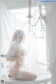 蠢沫沫 Cosplay 2B 白婚纱 P45 No.cb5755