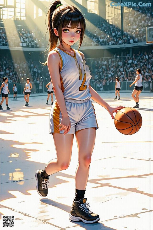 Hentai - Delicate Poise in the Game of Hoops Set.2 20250202 Part 3